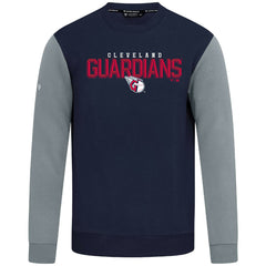Cleveland Guardians Levelwear Throwback Ultimate Carve Sweatshirt - Navy - MLB Discount