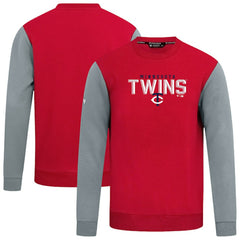 Minnesota Twins Levelwear Throwback Ultimate Carve Sweatshirt - Red - MLB Online