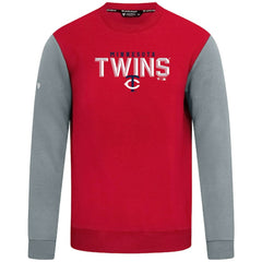 Minnesota Twins Levelwear Throwback Ultimate Carve Sweatshirt - Red - MLB Online