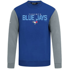 Toronto Blue Jays Levelwear Throwback Ultimate Carve Sweatshirt - Royal - MLB Lifestyle