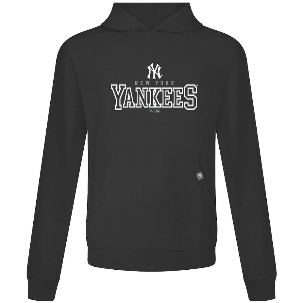 New York Yankees Levelwear Relay Journey Pullover Hoodie - Black - MLB on Sale