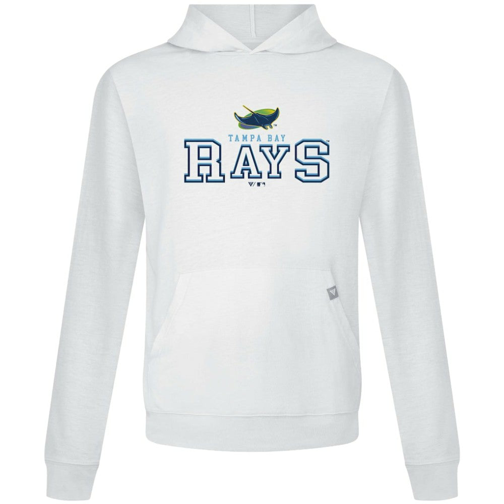 Tampa Bay Rays Levelwear Relay Journey Pullover Hoodie - White - MLB Online