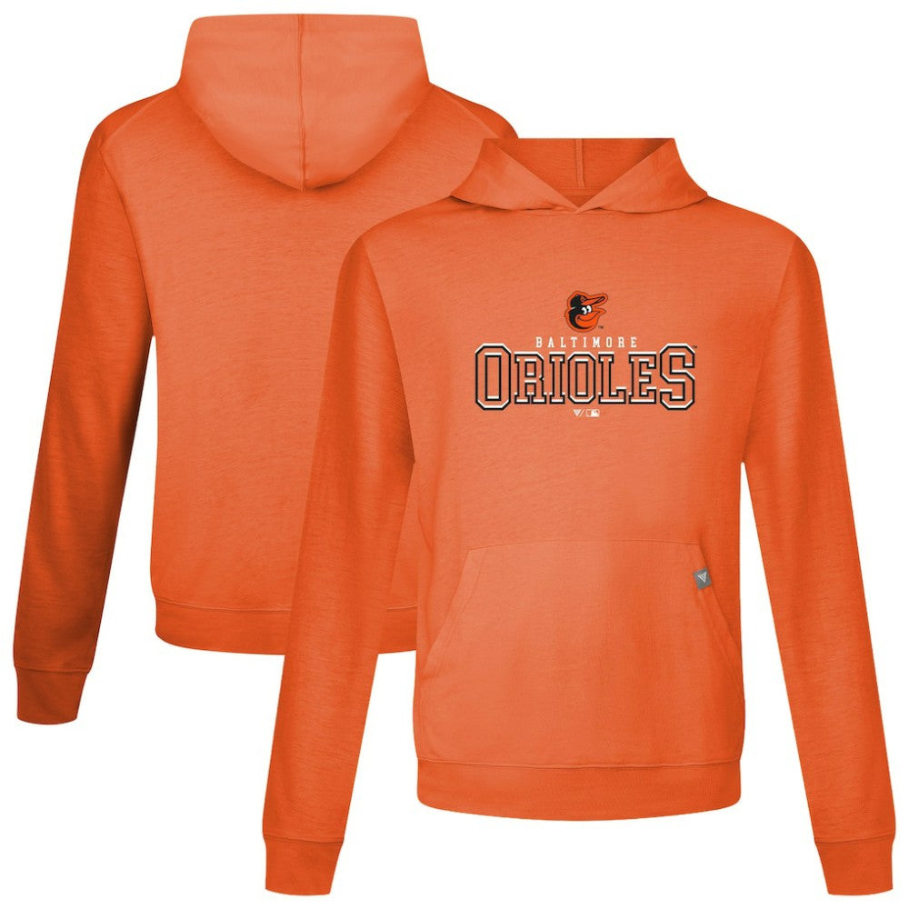 Baltimore Orioles Levelwear Relay Journey Pullover Hoodie - Orange - MLB Lifestyle