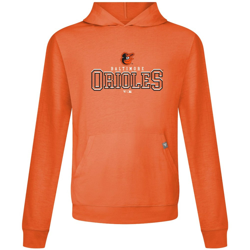 Baltimore Orioles Levelwear Relay Journey Pullover Hoodie - Orange - MLB Lifestyle