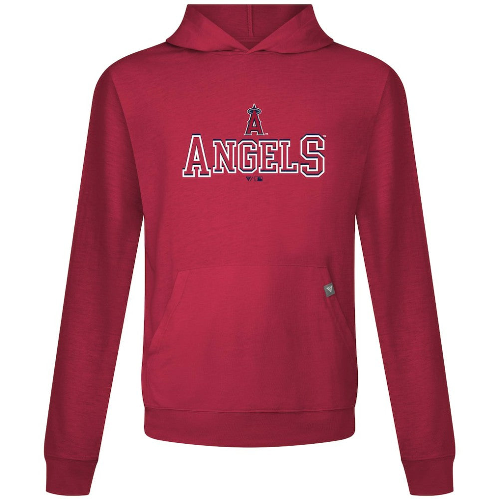 Los Angeles Angels Levelwear Relay Journey Pullover Hoodie - Red - MLB Sale