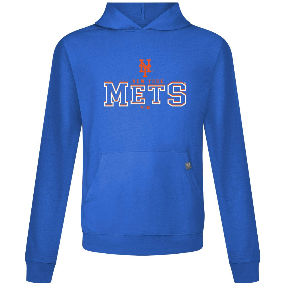 New York Mets Levelwear Relay Journey Pullover Hoodie - Royal - MLB Discount