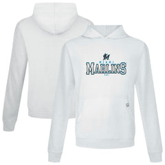 Miami Marlins Levelwear Relay Journey Pullover Hoodie - White - MLB Sale