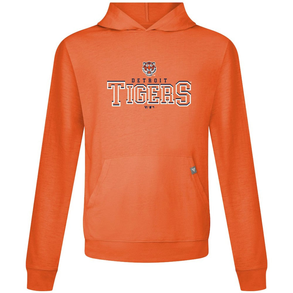 Detroit Tigers Levelwear Relay Journey Pullover Hoodie - Orange - MLB Sale