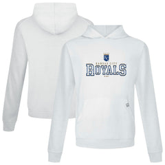 Kansas City Royals Levelwear Relay Journey Pullover Hoodie - White - MLB Discount