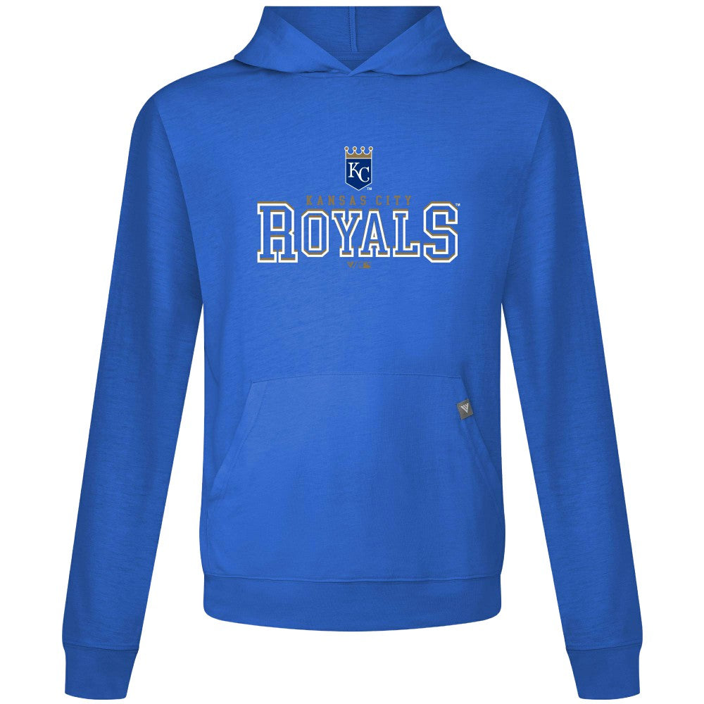 Kansas City Royals Levelwear Relay Journey Pullover Hoodie - Royal - MLB Discount