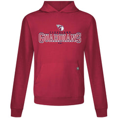Cleveland Guardians Levelwear Relay Journey Pullover Hoodie - Red - MLB Lifestyle
