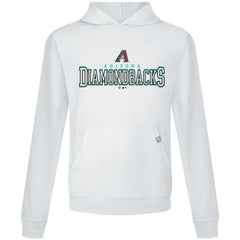 Arizona Diamondbacks Levelwear Relay Journey Pullover Hoodie - White - MLB Lifestyle