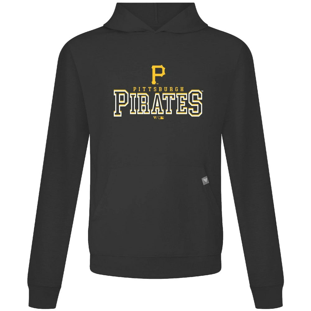 Pittsburgh Pirates Levelwear Relay Journey Pullover Hoodie - Black - MLB Online