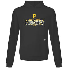 Pittsburgh Pirates Levelwear Relay Journey Pullover Hoodie - Black - MLB Online