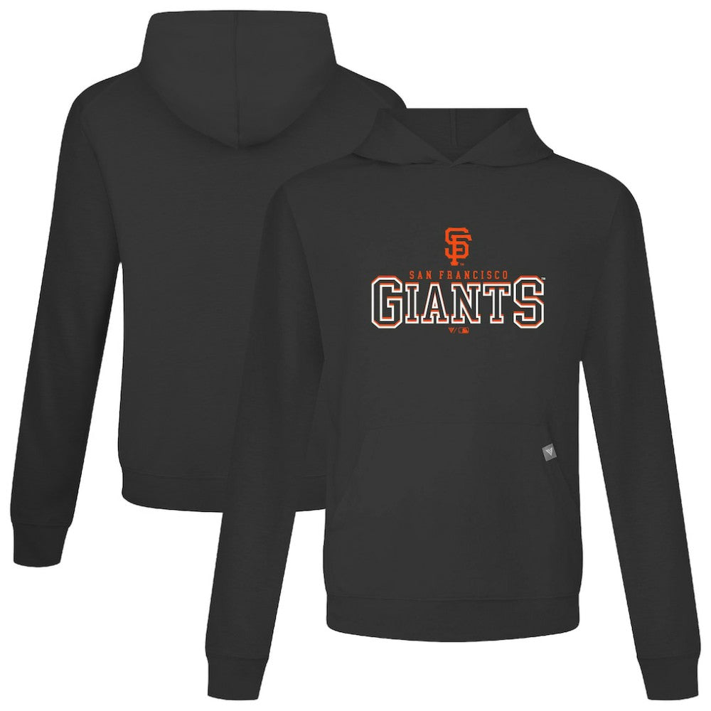 San Francisco Giants Levelwear Relay Journey Pullover Hoodie - Black - MLB Online