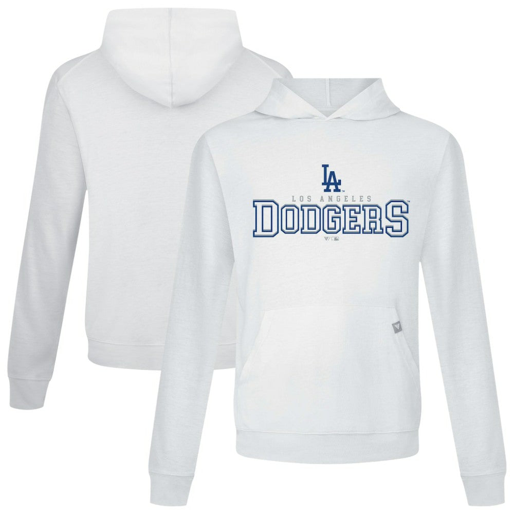 Los Angeles Dodgers Levelwear Relay Journey Pullover Hoodie - White - MLB Discount