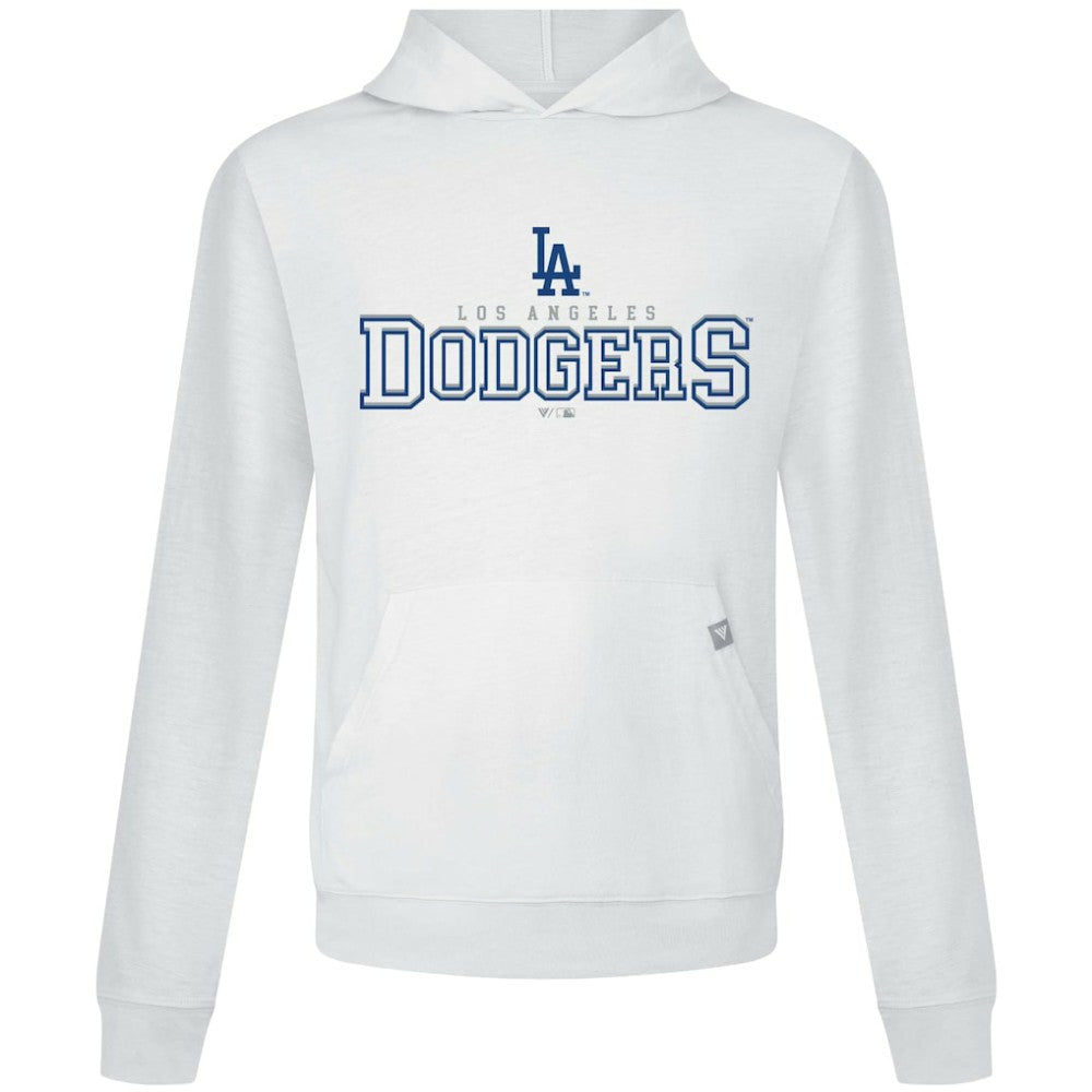 Los Angeles Dodgers Levelwear Relay Journey Pullover Hoodie - White - MLB Discount