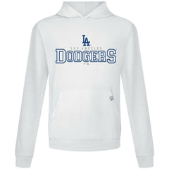 Los Angeles Dodgers Levelwear Relay Journey Pullover Hoodie - White - MLB Discount