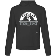 Chicago White Sox Levelwear Relay Banner Arch Pullover Hoodie - Black - MLB Discount