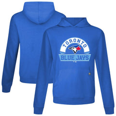 Toronto Blue Jays Levelwear Relay Banner Arch Pullover Hoodie - Royal - MLB Discount