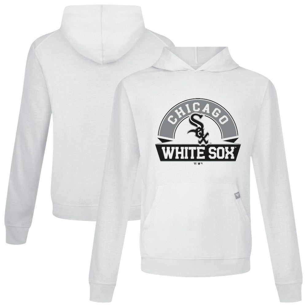 Chicago White Sox Levelwear Relay Banner Arch Pullover Hoodie - White - MLB on Sale