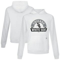Chicago White Sox Levelwear Relay Banner Arch Pullover Hoodie - White - MLB on Sale