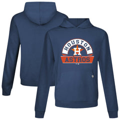 Houston Astros Levelwear Relay Banner Arch Pullover Hoodie - Navy - MLB Lifestyle