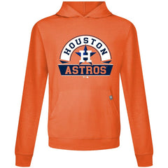 Houston Astros Levelwear Relay Banner Arch Pullover Hoodie - Orange - MLB Sale