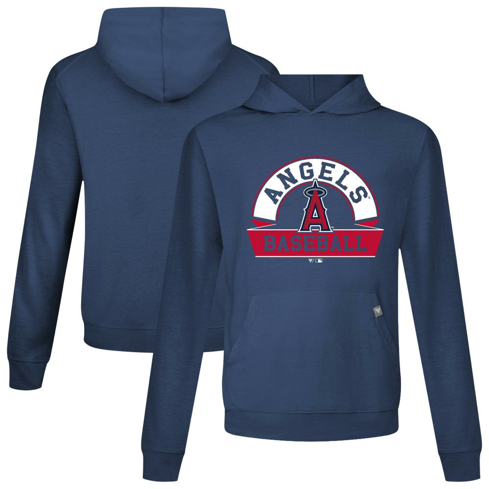 Los Angeles Angels Levelwear Relay Banner Arch Pullover Hoodie - Navy - MLB on Sale
