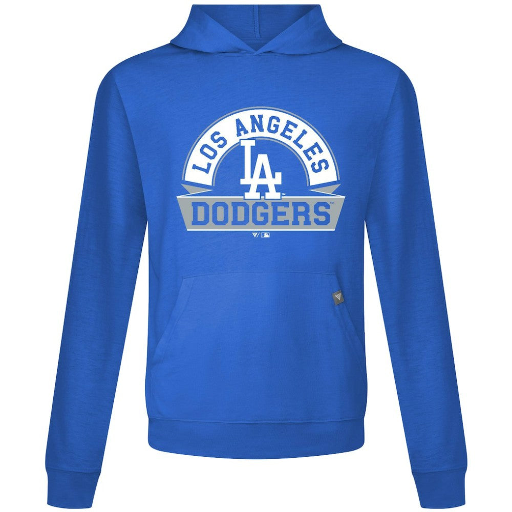 Los Angeles Dodgers Levelwear Relay Banner Arch Pullover Hoodie - Royal - MLB Discount