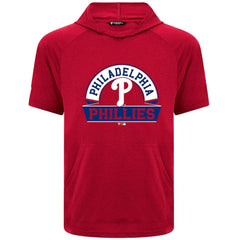 Philadelphia Phillies Levelwear Phase Banner Arch Hoodie T-Shirt - Red - MLB on Sale