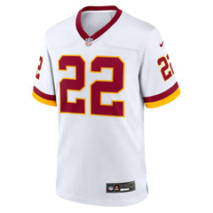 Nike Jacory Croskey-Merritt Washington Commanders Game Super Bowl Era Jersey White