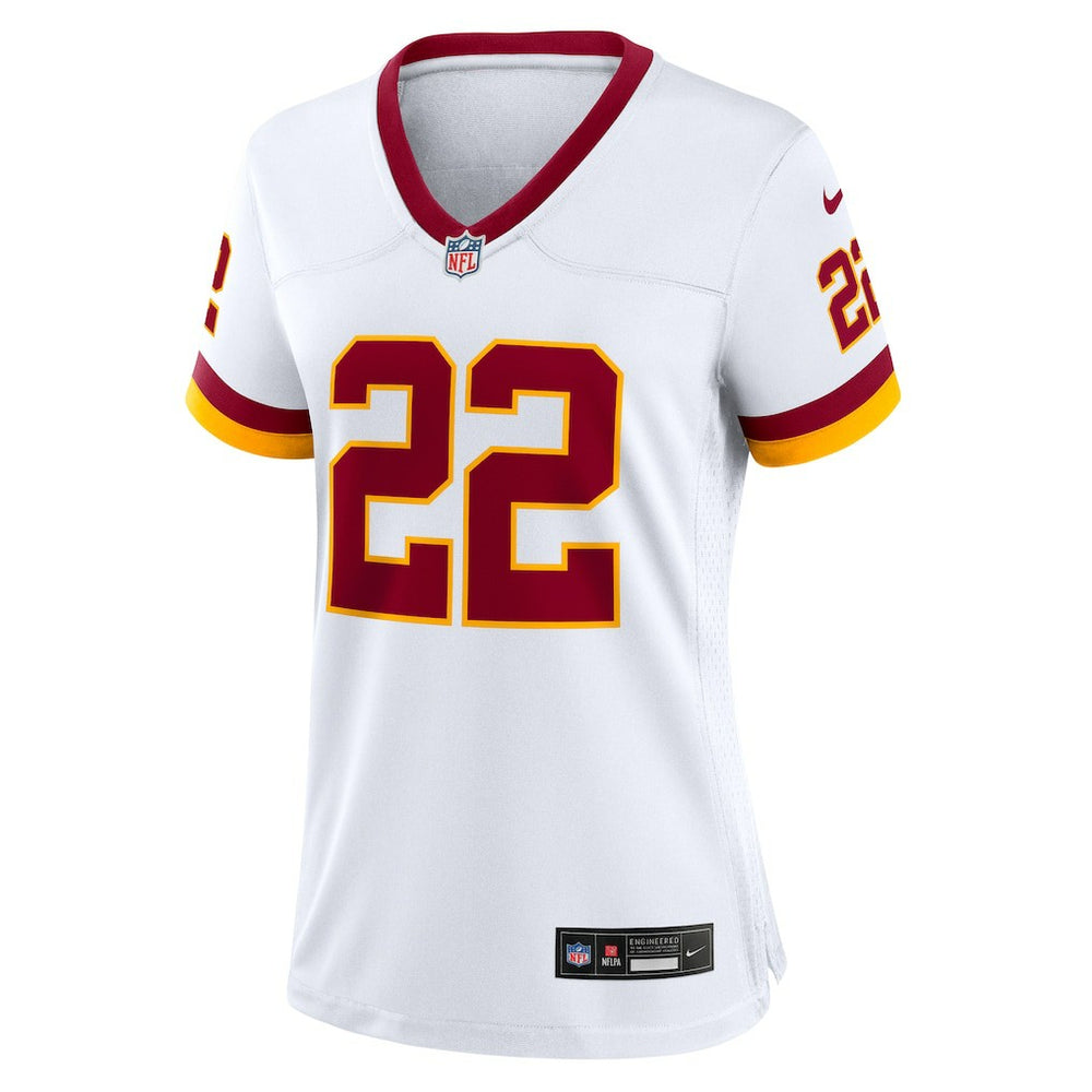 Nike Jacory Croskey-Merritt Washington Commanders Women's Game Super Bowl Era Jersey White