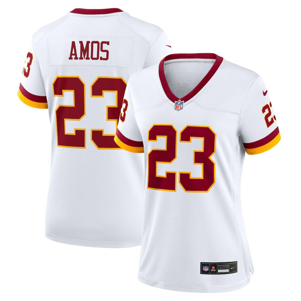 Nike Trey Amos Washington Commanders Women's Game Super Bowl Era Jersey White