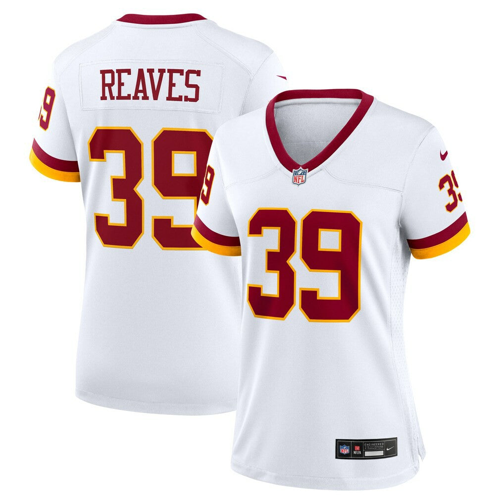 Nike Jeremy Reaves Washington Commanders Women's Game Super Bowl Era Jersey White