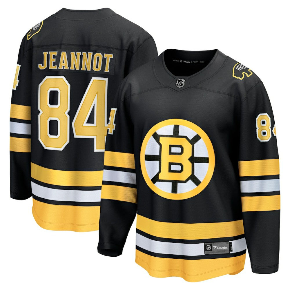 Tanner Jeannot Boston Bruins Fanatics Home Breakaway Player Jersey - Black - NHL 203411361