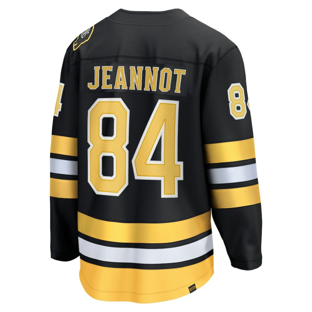 Tanner Jeannot Boston Bruins Fanatics Home Breakaway Player Jersey - Black - NHL 203411361
