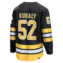 Sean Kuraly Boston Bruins Fanatics Home Breakaway Player Jersey - Black - NHL 203411364