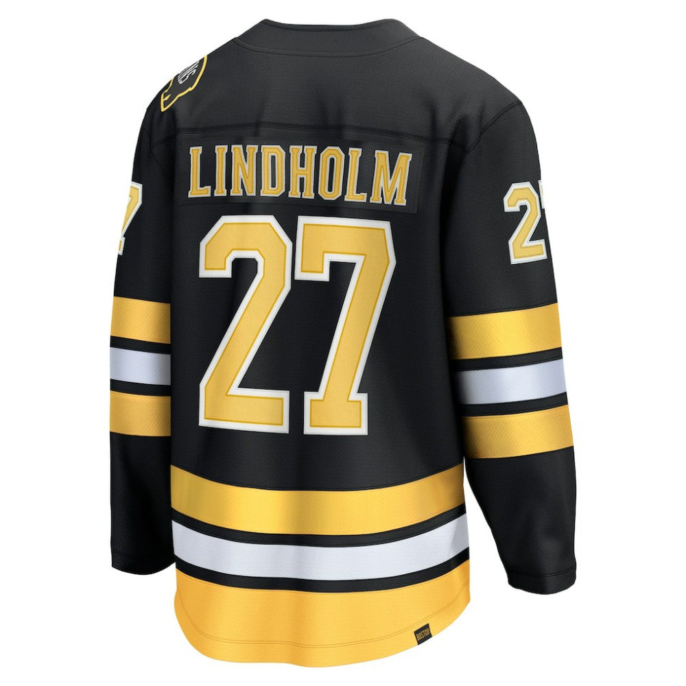 Hampus Lindholm Boston Bruins Fanatics Home Breakaway Player Jersey - Black - NHL 203411400