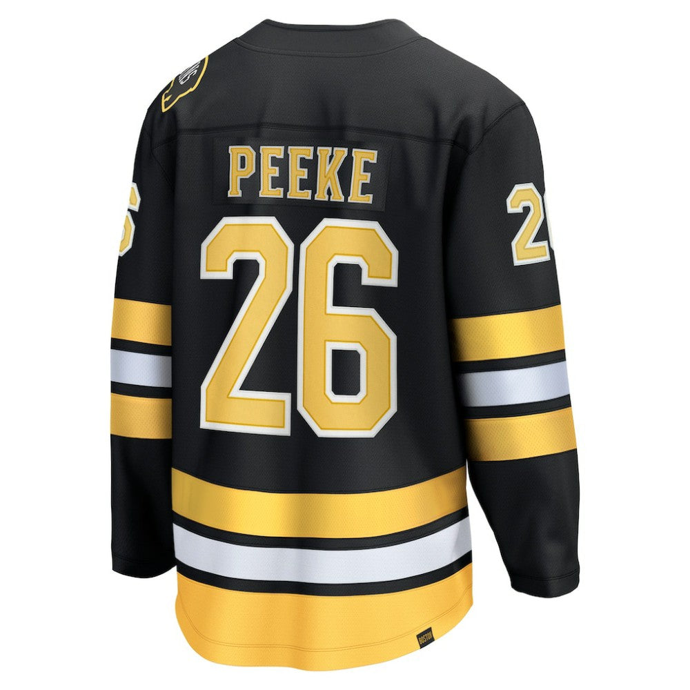 Andrew Peeke Boston Bruins Fanatics Home Breakaway Player Jersey - Black - NHL 203411415