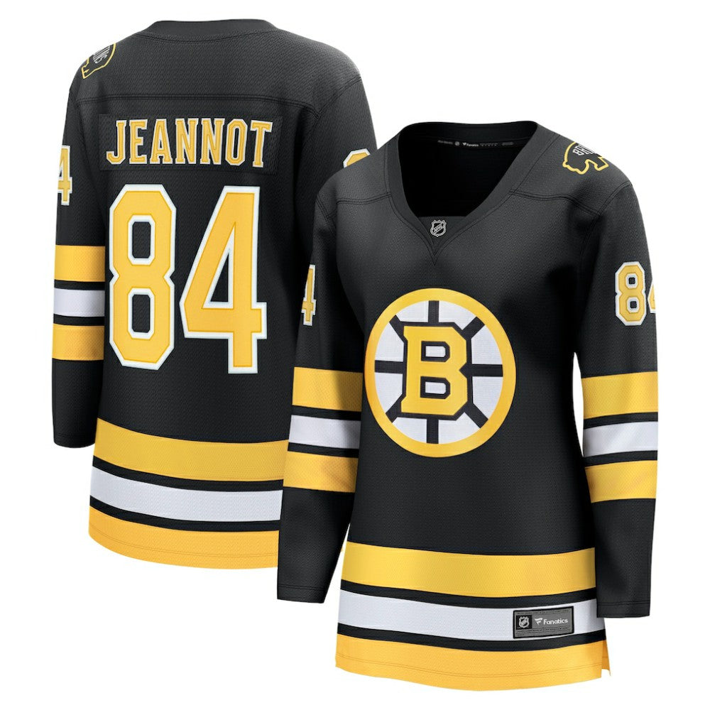 Tanner Jeannot Boston Bruins Fanatics Women's Home Breakaway Player Jersey - Black - NHL 203412399