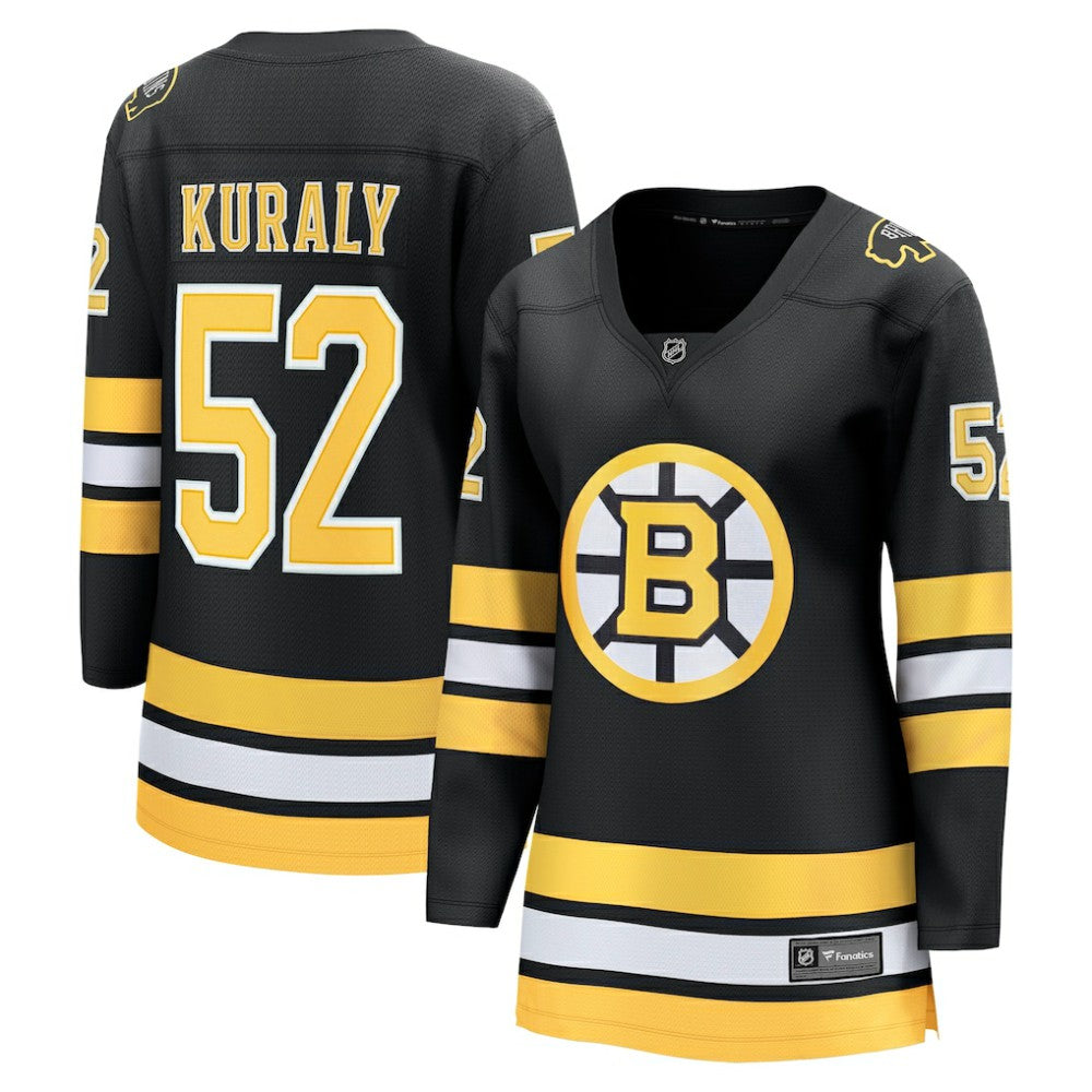 Sean Kuraly Boston Bruins Fanatics Women's Home Breakaway Player Jersey - Black - NHL 203412401