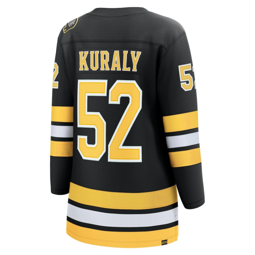 Sean Kuraly Boston Bruins Fanatics Women's Home Breakaway Player Jersey - Black - NHL 203412401