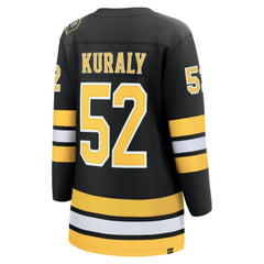 Sean Kuraly Boston Bruins Fanatics Women's Home Breakaway Player Jersey - Black - NHL 203412401