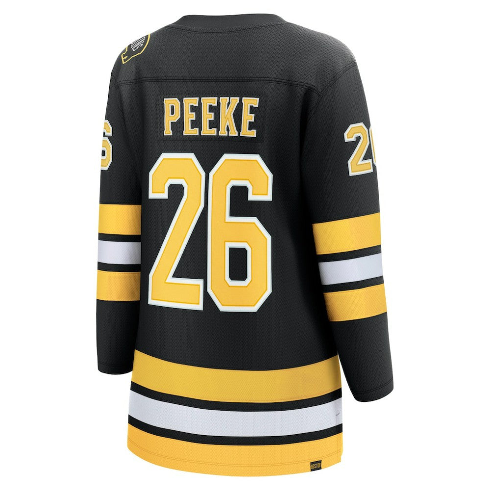 Andrew Peeke Boston Bruins Fanatics Women's Home Breakaway Player Jersey - Black - NHL 203412406