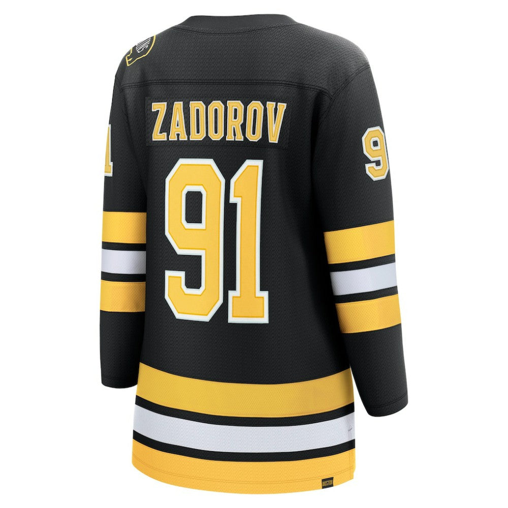 Nikita Zadorov Boston Bruins Fanatics Women's Home Breakaway Player Jersey - Black - NHL 203412407