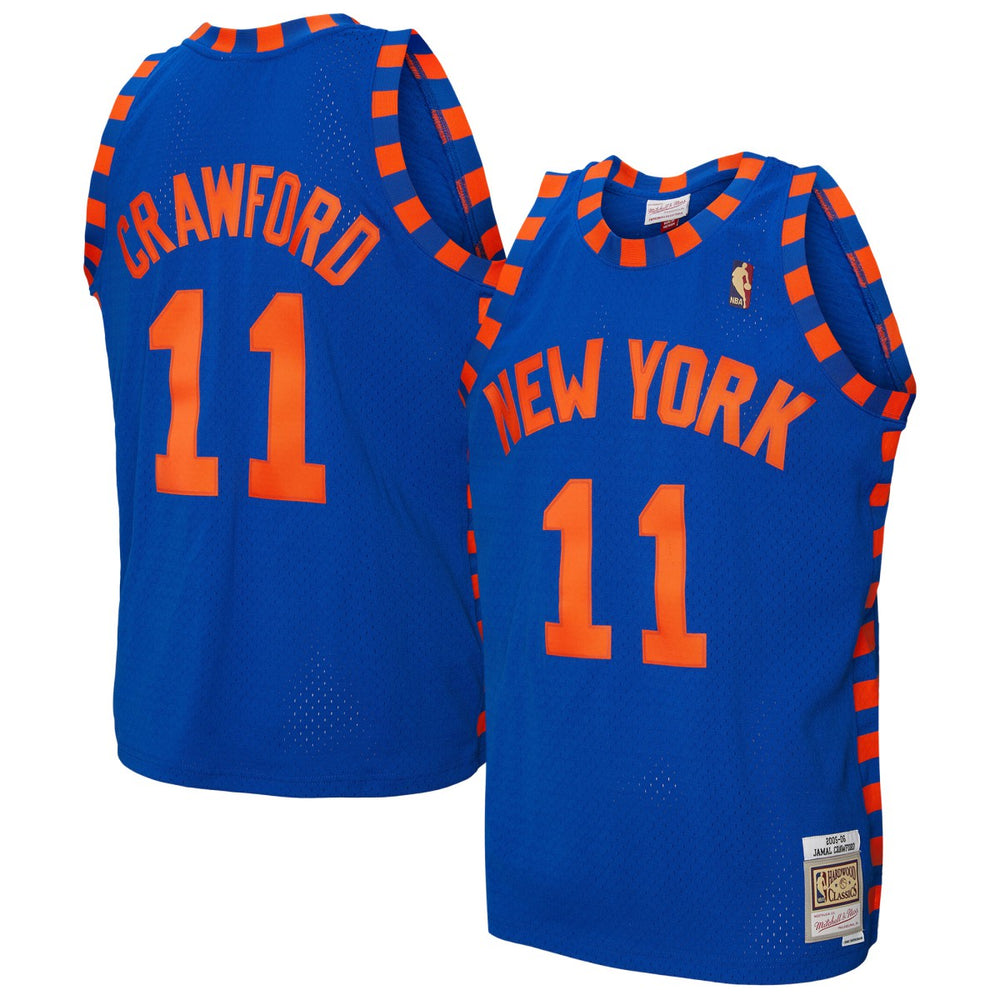 Jamal Crawford New York Knicks 2005/06 Hardwood Classics Swingman Jersey Blue | Mitchell & Ness Lifestyle