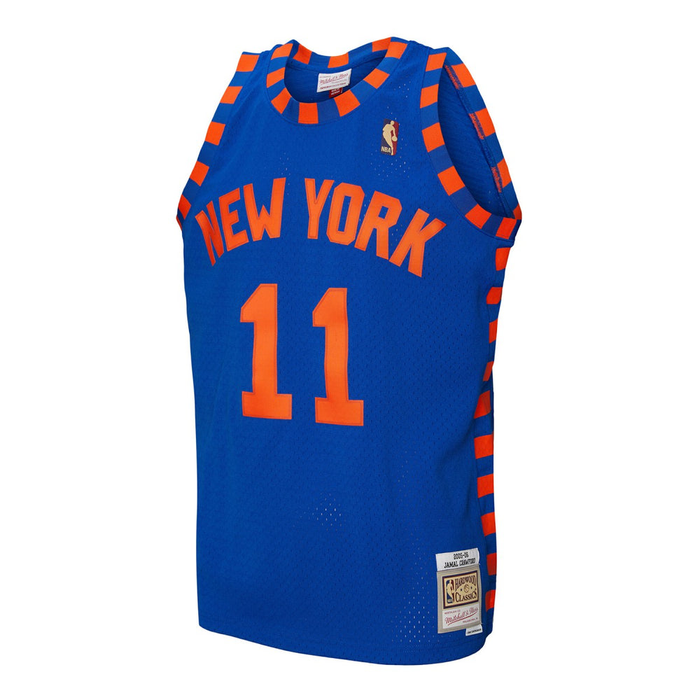 Jamal Crawford New York Knicks 2005/06 Hardwood Classics Swingman Jersey Blue | Mitchell & Ness Lifestyle