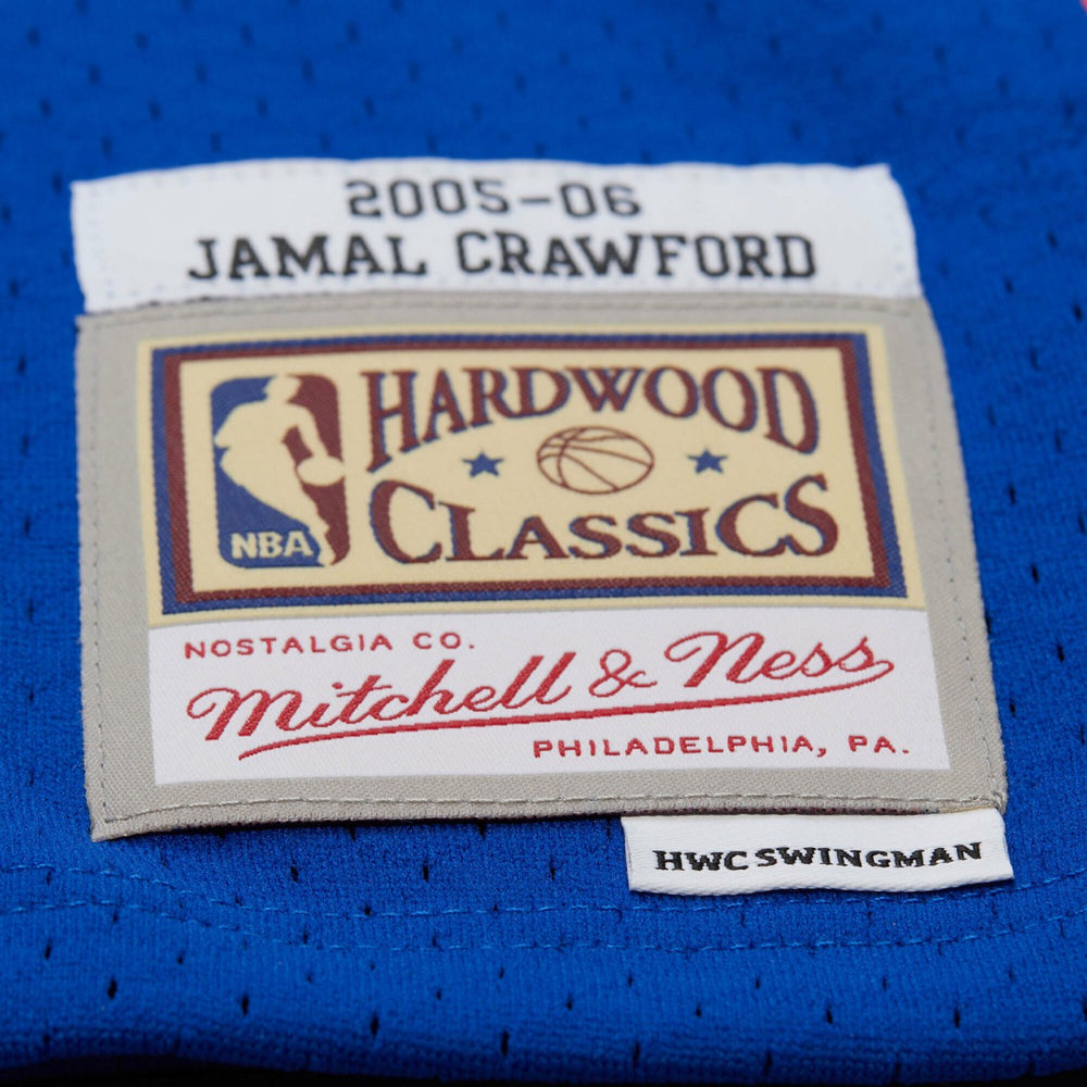 Jamal Crawford New York Knicks 2005/06 Hardwood Classics Swingman Jersey Blue | Mitchell & Ness Lifestyle