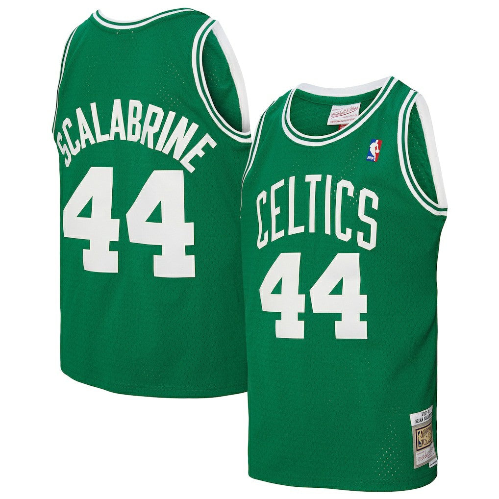 Brian Scalabrine Boston Celtics 2007/08 Hardwood Classics Swingman Jersey Kelly Green | Mitchell & Ness for sale